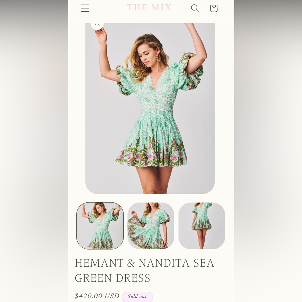 HEMANT & NANDITA DRESS